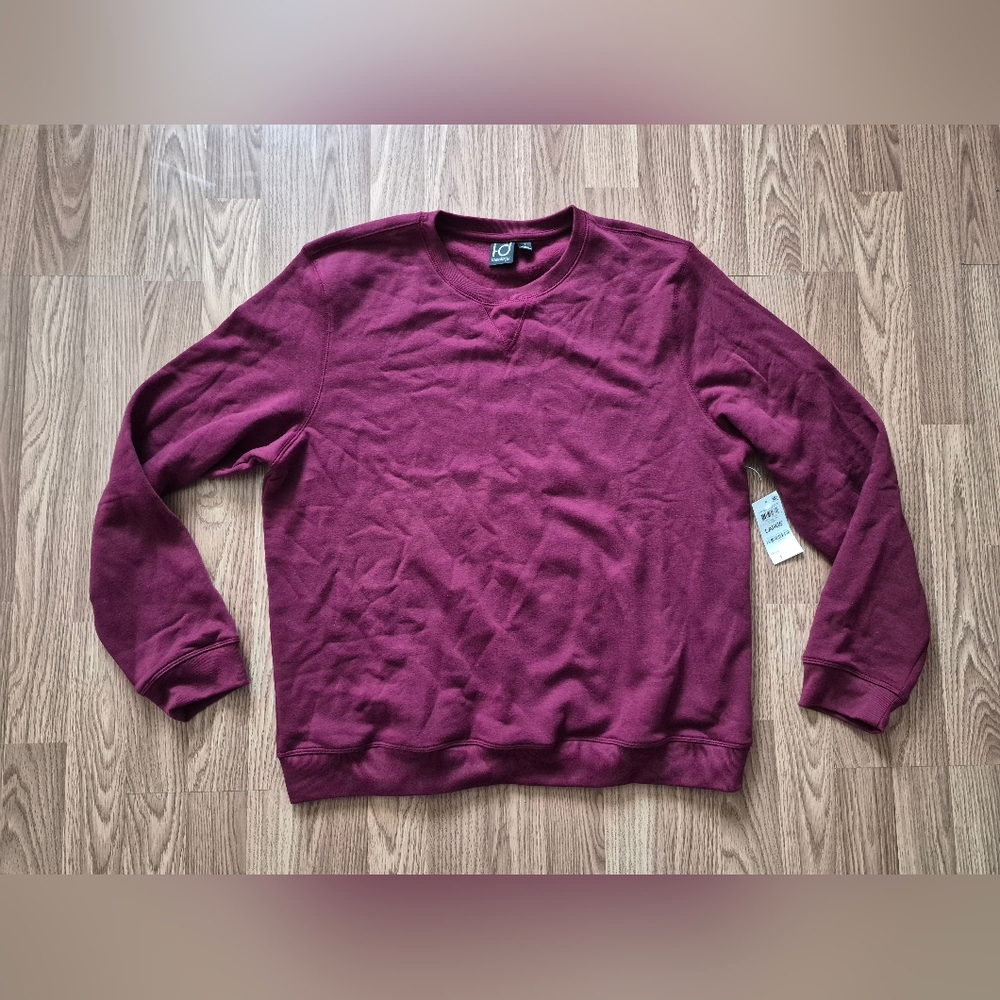 Ideology Men's  Burgundy Crewneck